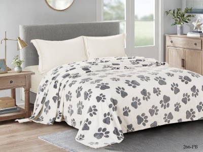Плед Cleo "Bamboo" двуспальный 180*200 микрофибра 100% (180/266-pb, Животные, Мультиколор)