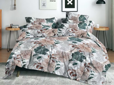 Ткань ПОЛИСАТИН 90 ± 5 гр/м2 (172-AC(A), Растения, Мультиколор) Ткань ПОЛИСАТИН 90 ± 5 гр/м2 (172-AC(A), Растения, Мультиколор)