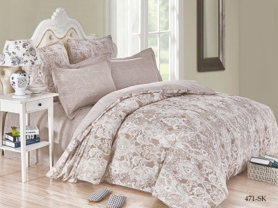 КПБ Cleo сатин набивной "Satin de Luxe" полуторный 150*210*1 160*230*1(±5) 70*70*2(±2) (15/471-SK, Узоры, Мультиколор) КПБ Cleo сатин набивной "Satin de Luxe" полуторный 150*210*1 160*230*1(±5) 70*70*2(±2) (15/471-SK, Узоры, Мультиколор)