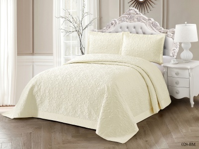 Покрывало Cleo "BLUMARINE" 240*260 50*70+5*2 (240/028-BM, Однотонное , Молочный) Покрывало Cleo "BLUMARINE" 240*260 50*70+5*2 (240/028-BM, Однотонное , Молочный)