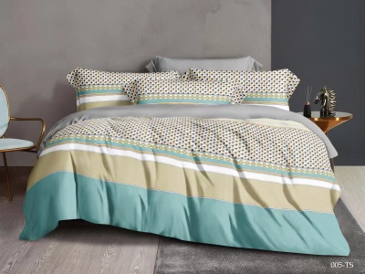 КПБ Cleo тенсель "Soft Tencel" полуторный 150*210*1 160*230*1(±5) 50*70+8*2 (16/005-TS, Полоска, Мультиколор) КПБ Cleo тенсель "Soft Tencel" полуторный 150*210*1 160*230*1(±5) 50*70+8*2 (16/005-TS, Полоска, Мультиколор)