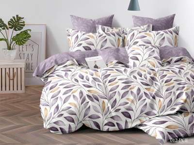 КПБ CL HOME Поплин "Pure Cotton" полуторный 145*215*1 150*220*1(±5) 70*70*2(±2) в ПВХ PCE (15/012-PCE, Листья, Сиреневый) КПБ CL HOME Поплин "Pure Cotton" полуторный 145*215*1 150*220*1(±5) 70*70*2(±2) в ПВХ PCE (15/012-PCE, Листья, Сиреневый)