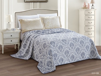 Покрывало Cleo "БАРСЕЛОНА" 240*260 (240/010-BR, Узоры, Синий) Покрывало Cleo "БАРСЕЛОНА" 240*260 (240/010-BR, Узоры, Синий)