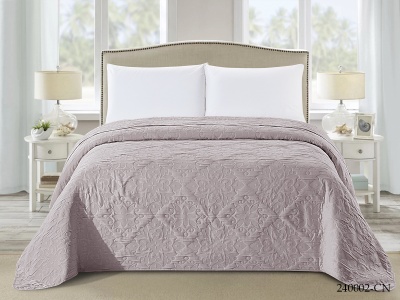 Покрывало Cleo "CAROLINE" 240*260 (240/002-CN, Однотонное, Сиреневый) Покрывало Cleo "CAROLINE" 240*260 (240/002-CN, Однотонное, Сиреневый)