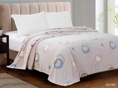 Плед CL HOME "BAMBOO"  евро 200*220 микрофибра 100% в атласной ленте  (200/282-pbe/LA, Оригинальное, Мультиколор)