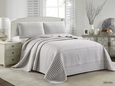 Покрывало Cleo "MELODY" 160*220 (160/039-MY, Узоры, Серый)