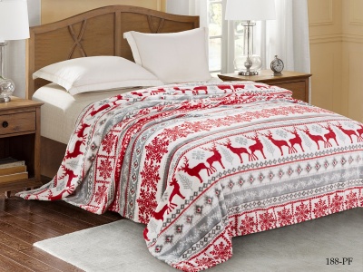 Ткань велсофт "California" 270 гр/м2 (188-pf, Узоры, Мультиколор)