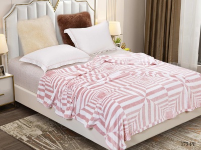 Плед Cleo "California" велсофт полуторный 150*200 (150/175-pf, Геометрия, Мультиколор)