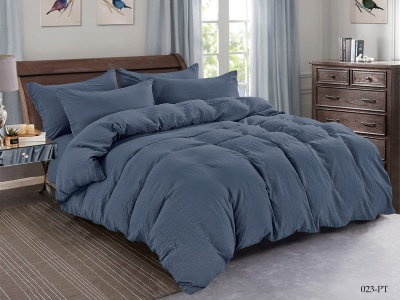 КПБ CL HOME микросатин "Pastel Symphony" полуторный 150*210*1 160*230*1(±5) 70*70*2 в ПВХ (15/023-PT, Однотонное, Синий) КПБ CL HOME микросатин "Pastel Symphony" полуторный 150*210*1 160*230*1(±5) 70*70*2 в ПВХ (15/023-PT, Однотонное, Синий)