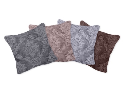 Набор декоративных наволочек велсофт 45*45(2шт) (45/001-OP, Парма, В ассортименте)