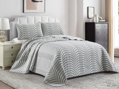 Покрывало Cleo "MELODY" 160*220 (160/047-MY, Узоры, Бежевый)