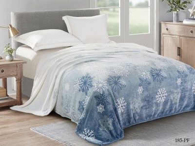 Плед CL HOME "California" велсофт в ленте атласной 150/185-pf/LA