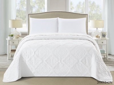 Покрывало Cleo "CAROLINE" 200*220 (200/012-CN, Однотонное,Молочный) Покрывало Cleo "CAROLINE" 200*220 (200/012-CN, Однотонное,Молочный)