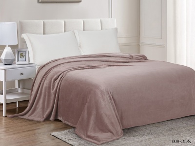 Ткань велсофт "Virginia" 260 гр/м2 (008-ODN, Однотонное, Коричневый)