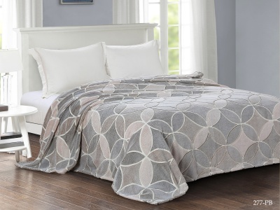 Плед Cleo "Bamboo" полуторный 150*200 микрофибра 100% (150/277-pb, Геометрия, Мультиколор)