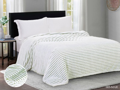 Ткань велсофт "Marmari" 330 гр/м2 (005-MAR, Полоска, Зеленый) Ткань велсофт "Marmari" 330 гр/м2 (005-MAR, Полоска, Зеленый)