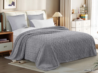 Ткань велсофт "Gammi" 280 гр/м2 (006-GAM, Геометрия, Серый)