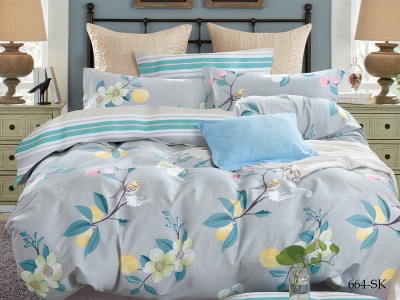 КПБ Cleo сатин набивной "Satin de Luxe" 664-SK