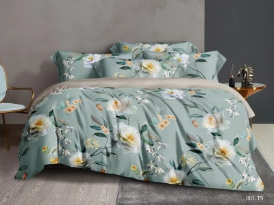 КПБ Cleo тенсель "Soft Tencel" полуторный 150*210*1 160*230*1(±5) 50*70+8*2 (16/001-TS, Цветы, Мультиколор) КПБ Cleo тенсель "Soft Tencel" полуторный 150*210*1 160*230*1(±5) 50*70+8*2 (16/001-TS, Цветы, Мультиколор)