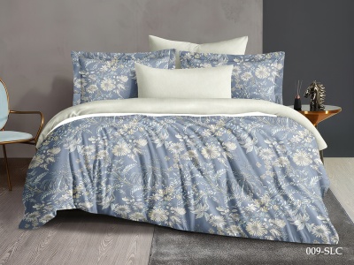 Ткань сатин набивной "Satin Digital" 120 ± 5 гр/м2 (009-SLC(B), Цветы, Мультиколор)