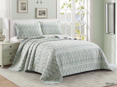 Покрывало Cleo "MELODY" 160*220 (160/050-MY, Узоры, Зеленый)