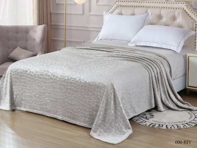 Ткань велсофт "Riviera" 270 гр/м2 (006-RIV, Однотонное, Серый)