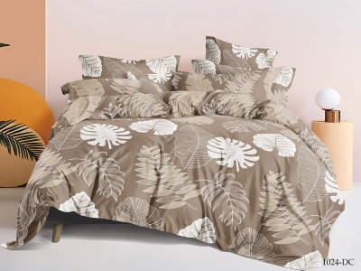 Ткань ПОЛИСАТИН 80 ± 5 гр/м2 (1024-DC(A), Листья, Коричневый) Ткань ПОЛИСАТИН 80 ± 5 гр/м2 (1024-DC(A), Листья, Коричневый)