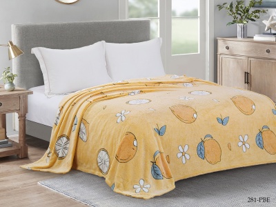 Ткань велсофт "Bamboo" 190 гр/м2 (281-PBE, Оригинальное, Оранжевый)