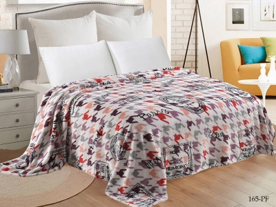 Плед Cleo "California" велсофт евро 200*220 (200/165-pf, Геометрия, Мультиколор)