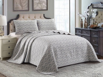 Покрывало Cleo "MELODY" 160*220 (160/051-MY, Узоры, Серый)