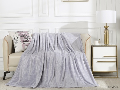 Ткань велсофт "Magnolia" 270 гр/м2 (007-MAG, Узоры, Серый)