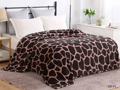 Ткань велсофт "California" 270 гр/м2 (200-pf, Оригинальное, Коричневый)