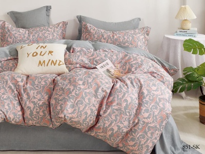 Ткань сатин набивной "Satin de' lux" 120 ± 5 гр/м2 851-sk(A)