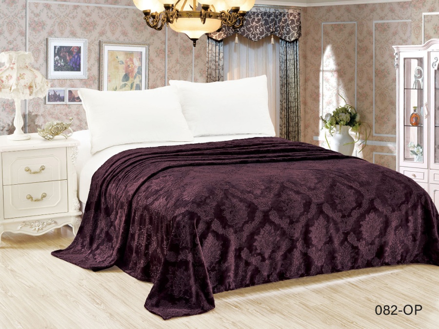 Плед Cleo "ПАРМА" велсофт 082-OPE