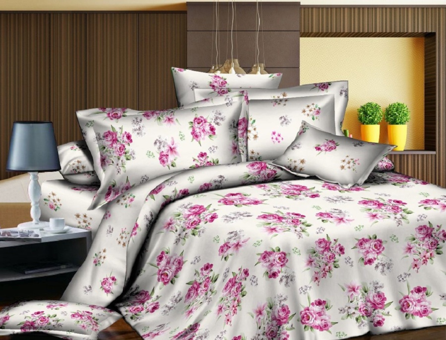 КПБ Cleo сатин набивной "Satin Lux" 004-SL