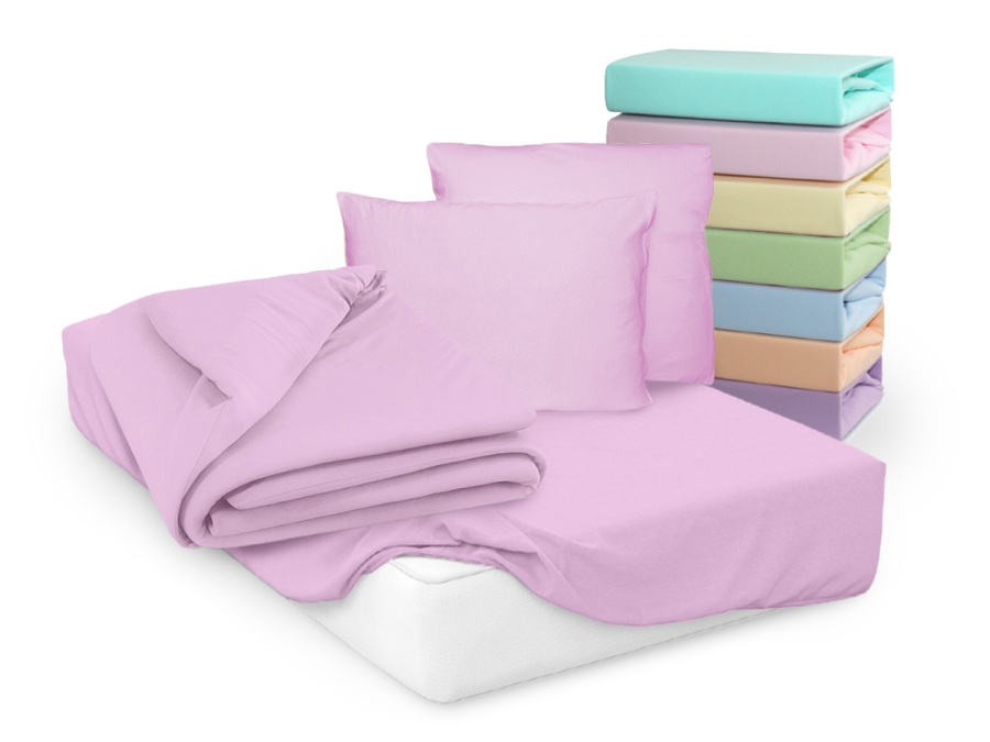 Пододеяльник трикотажный на молнии (св. розовый) Пододеяльник трикотажный на молнии (св. розовый)