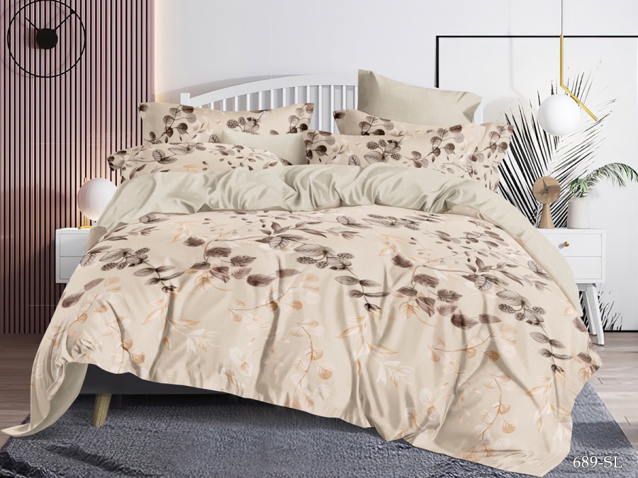 КПБ Cleo сатин набивной "Satin Lux" 689-SL