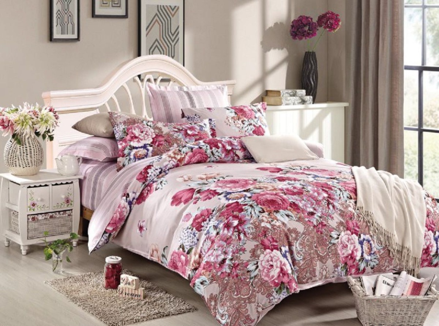 КПБ Cleo сатин набивной "Satin Lux" 020-SL