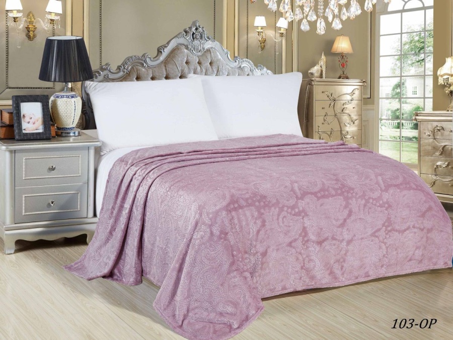 Плед Cleo "ПАРМА пейсли" велсофт 103-OPE