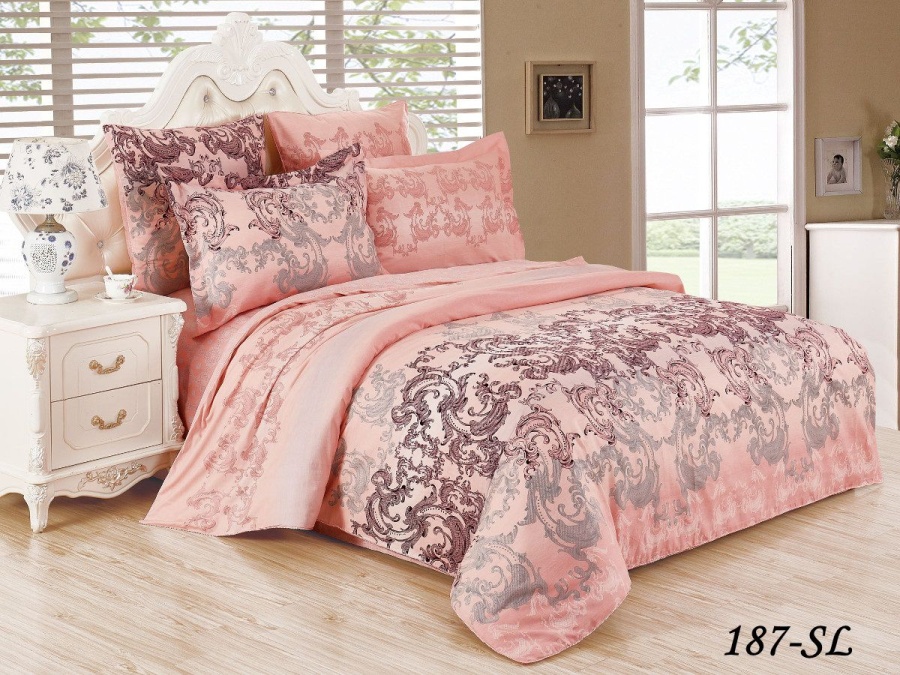 КПБ Cleo сатин набивной "Satin Lux" 187-SL