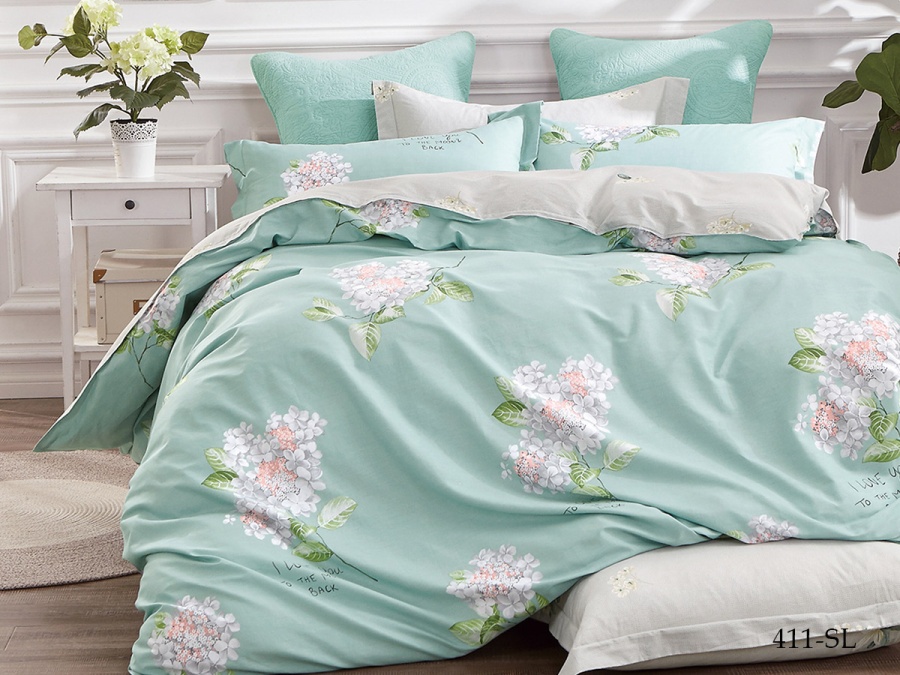 КПБ Cleo сатин набивной "Satin Lux" 411-SL