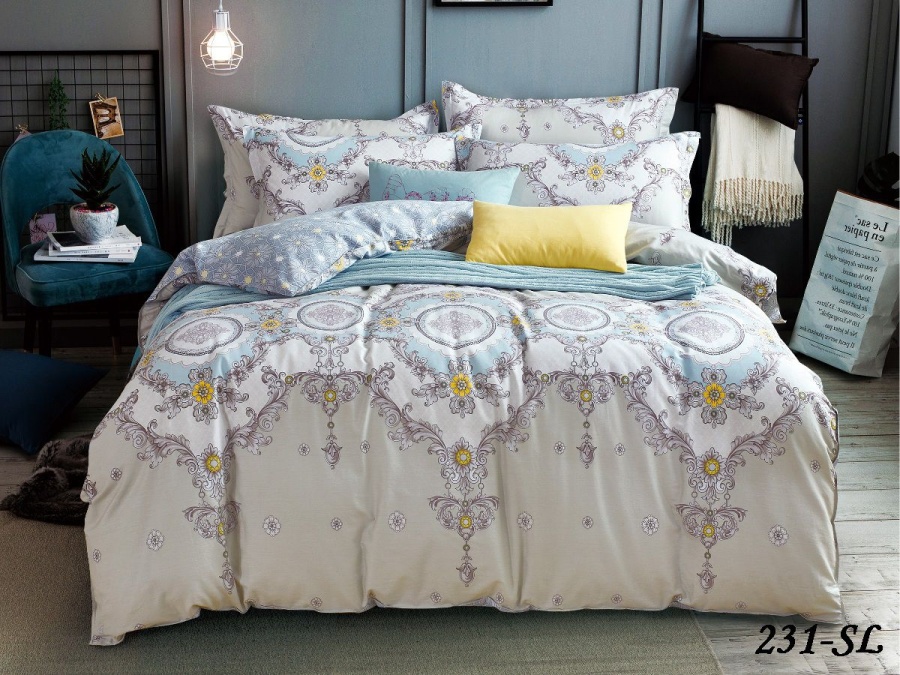 КПБ Cleo сатин набивной "Satin Lux" 231-SL