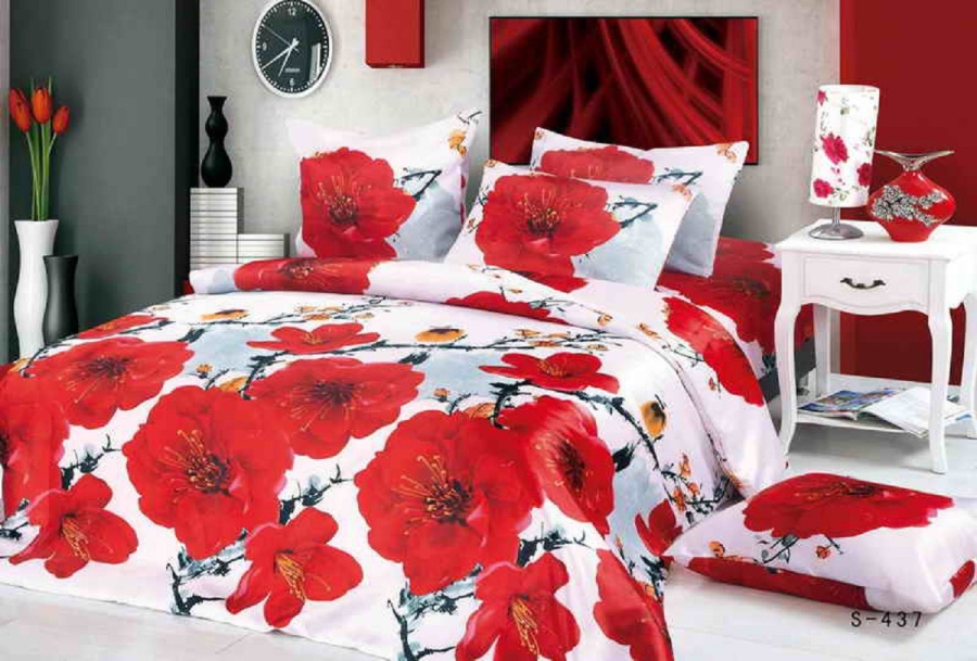 КПБ Cleo дек. шелк 437-S