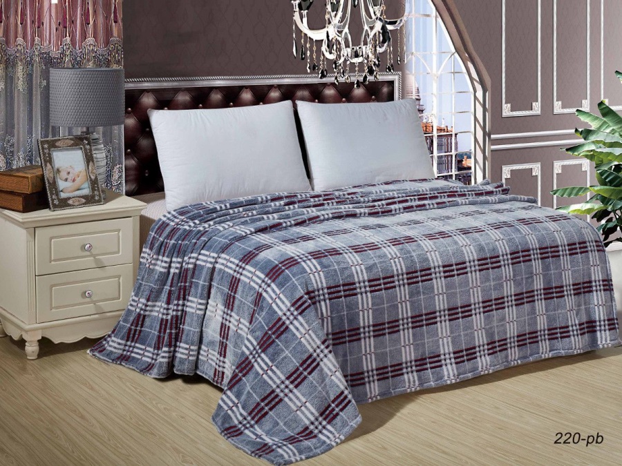 Плед Cleo "БАМБУК" микрофибра 100% 220-be