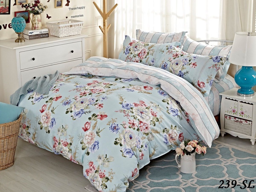 КПБ Cleo сатин набивной "Satin Lux" 239-SL