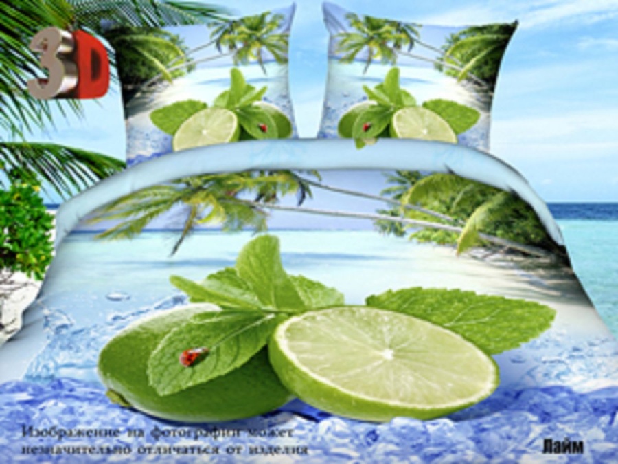 КПБ Cleo сатин ПВХ упаковка 1025-3D