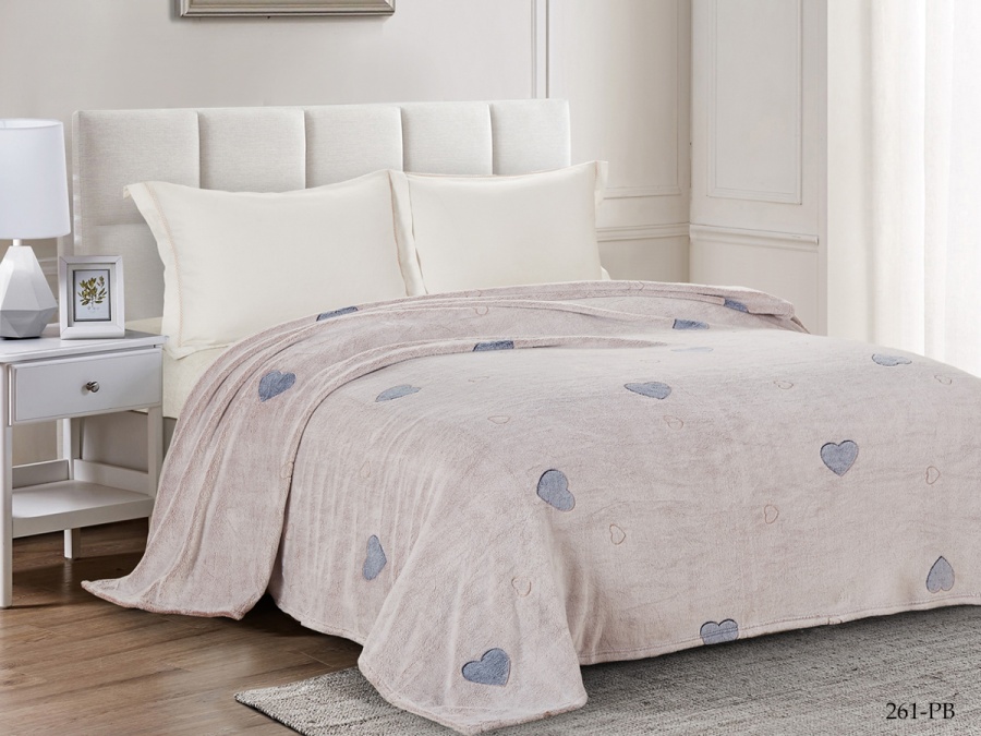 Плед Cleo "Bamboo" евро 200*220 микрофибра 100% (200/261-pb, Оригинальное, Мультиколор)