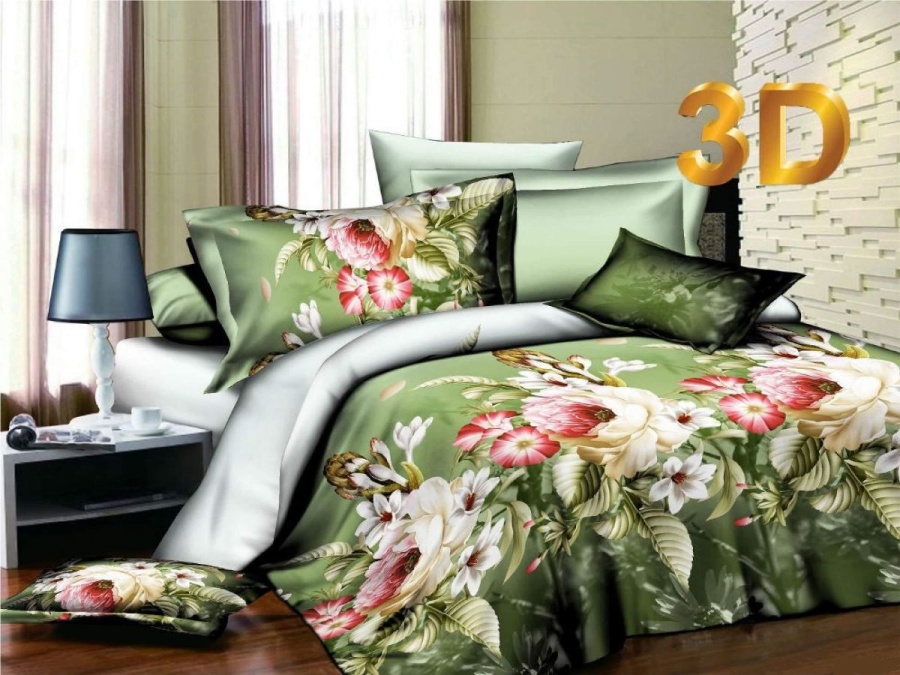 КПБ Cleo сатин набивной "Satin Lux" 002-SL