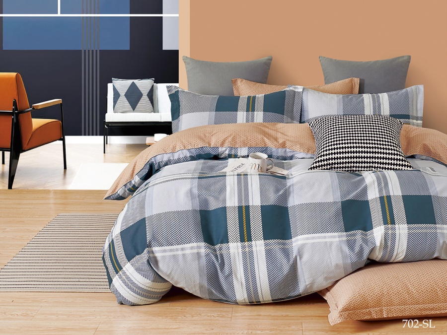 КПБ Cleo сатин набивной "Satin Lux" 702-SL