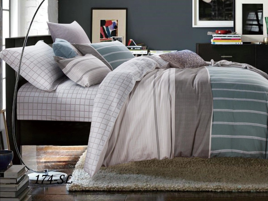 КПБ Cleo сатин набивной "Satin Lux" 174-SL